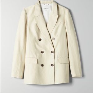 Babaton Samuel linen blazer from Aritzia